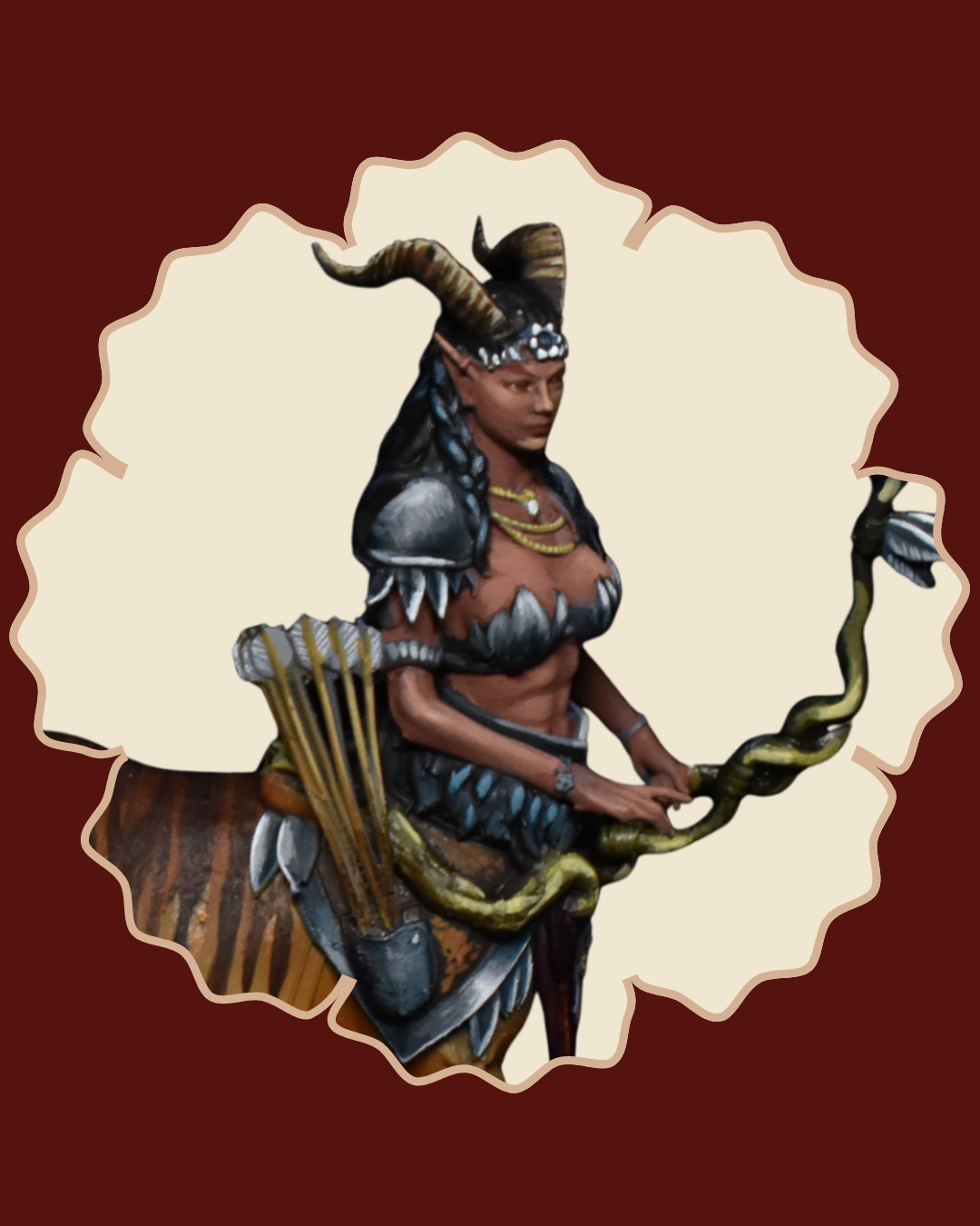 Proud Centaur 5e miniatures with half-human, half-horse forms for D&D.