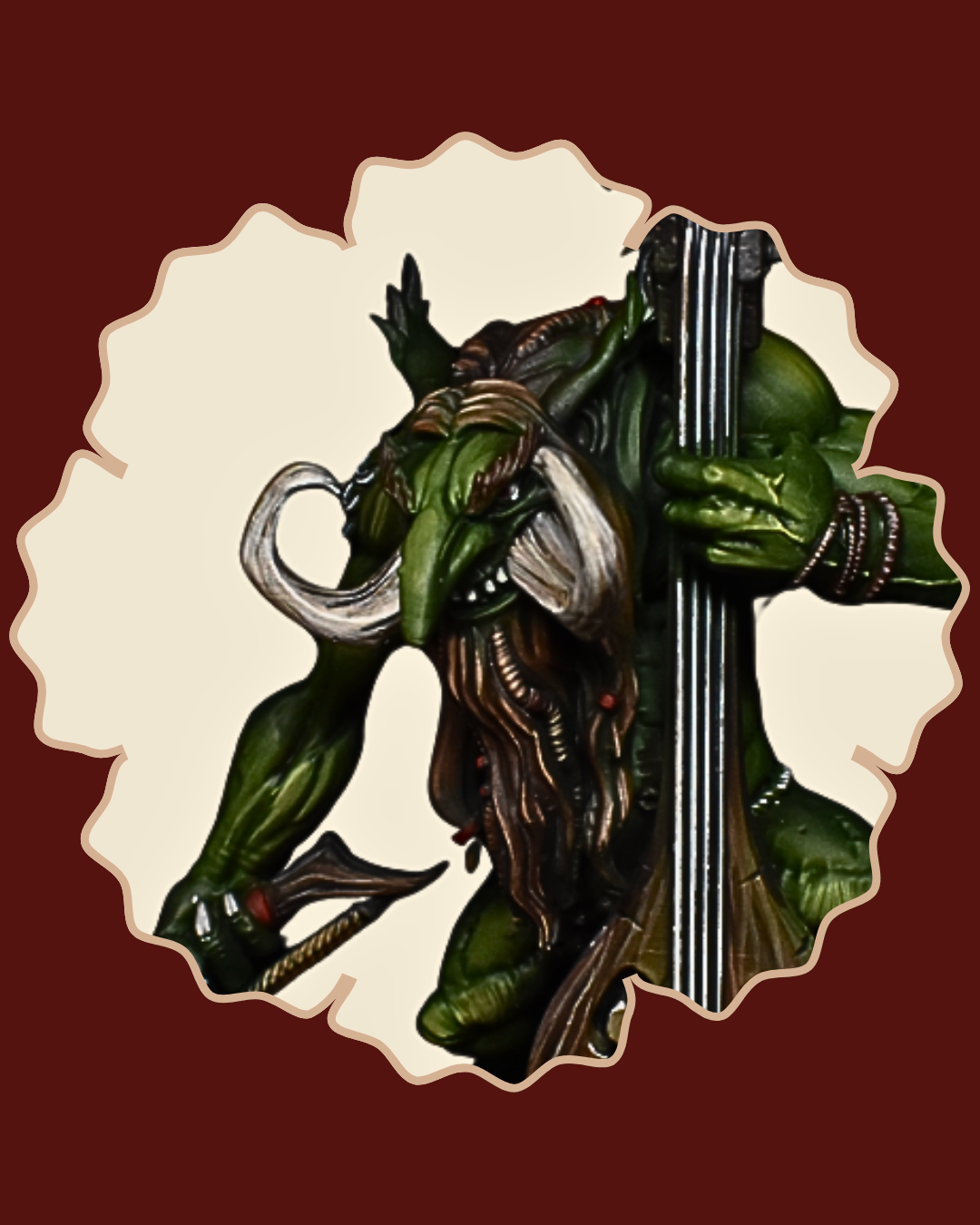 DnD Miniature of Troll 5e Printed by RPG Guild