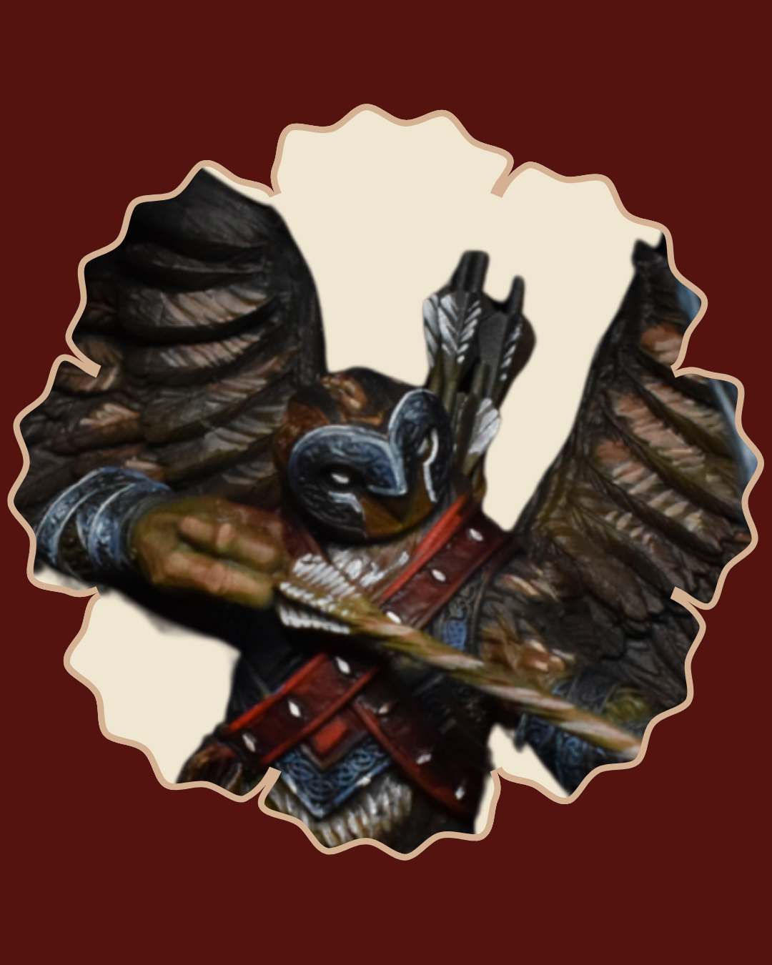 DnD Miniature Collection of Aarakocra 5e Printed by RPG Guild