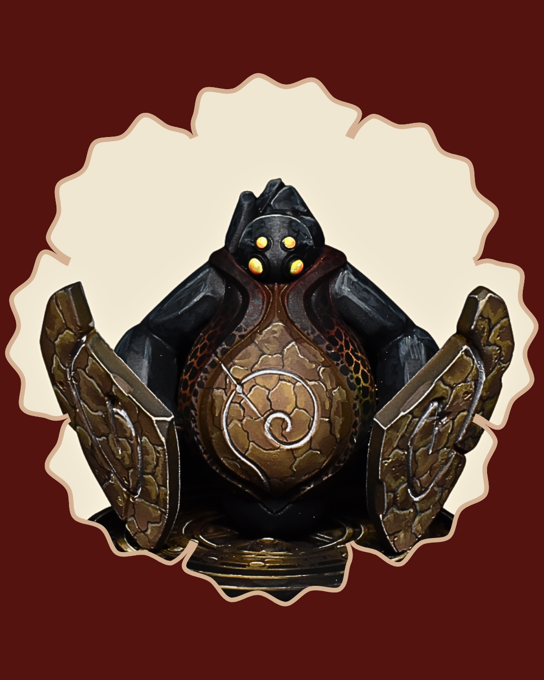 DnD Miniature of Construct 5e Printed by RPG Guild