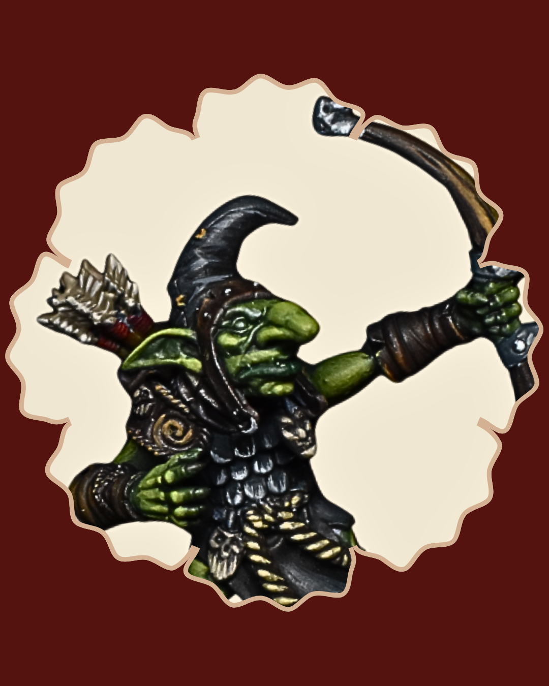 DnD Miniature of Goblin 5e Printed by RPG Guild