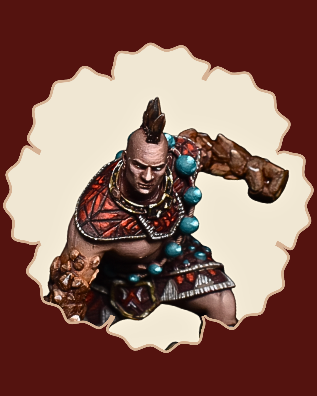 Dnd Miniatures of Monk 5e Printed by RPG Guild