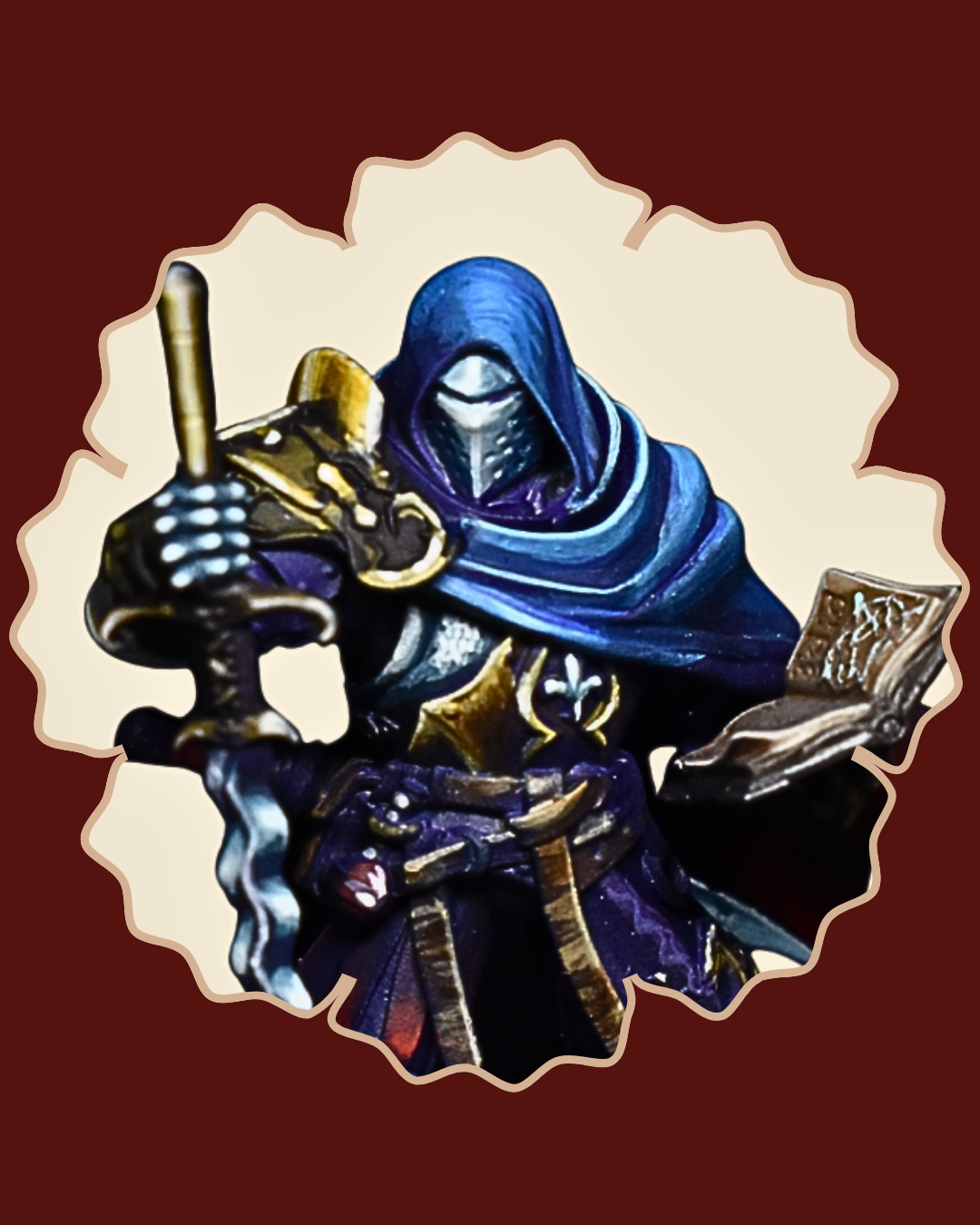 DnD Miniatures of Sorcerer 5e Printed by RPG Guild