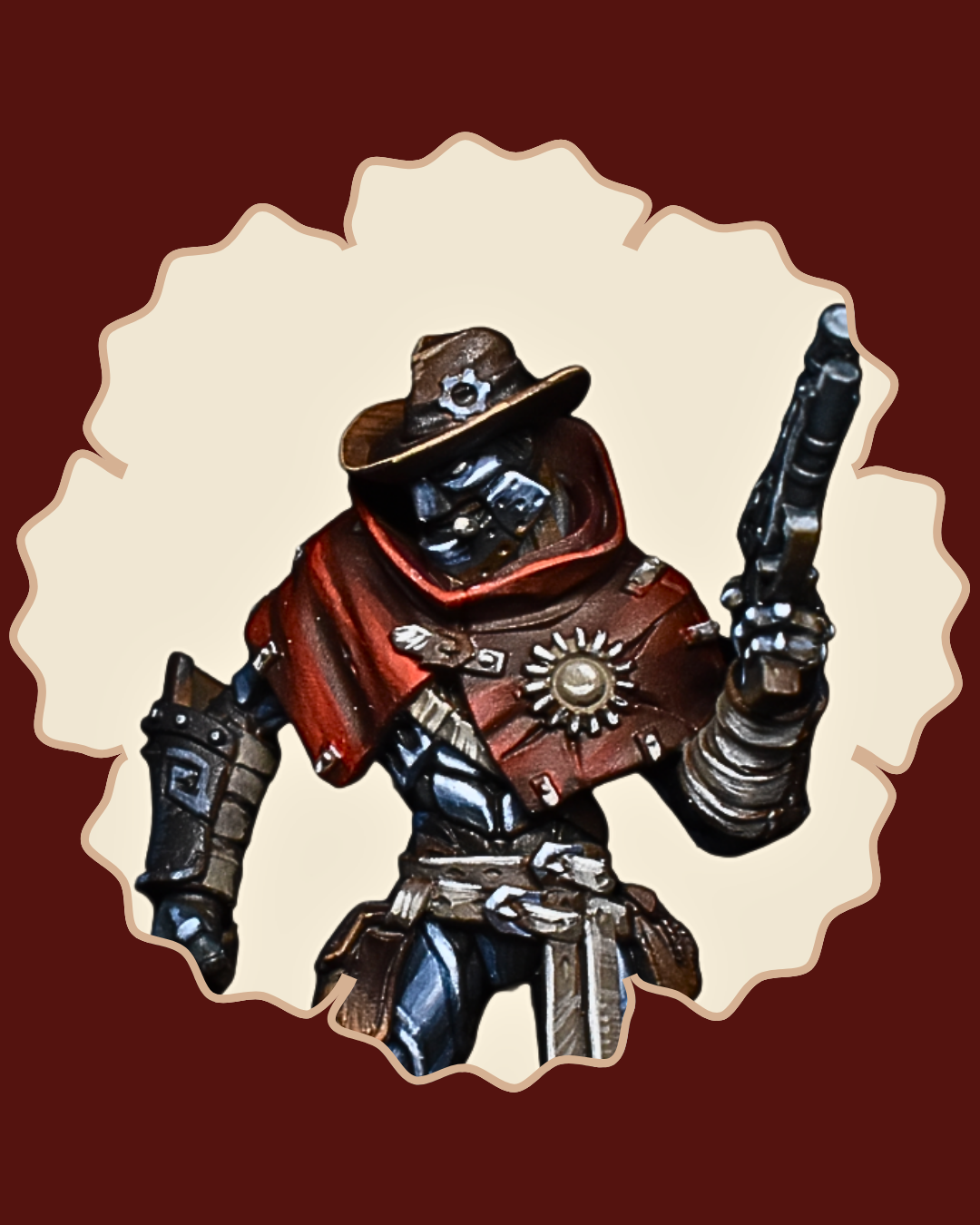 DnD Miniature of Warforged 5e Printed by RPG Guild