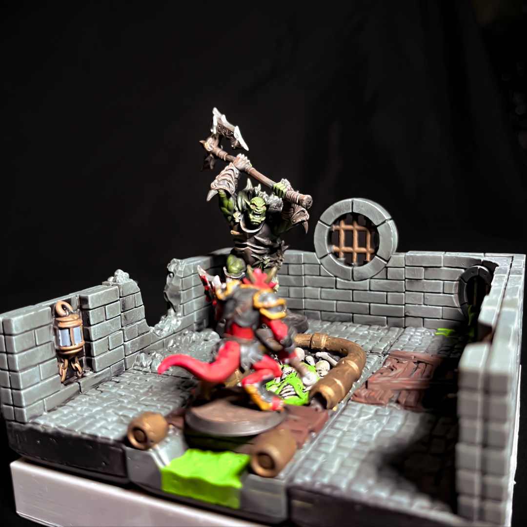 DnD Terrain | Modular Sewers Dungeon Set