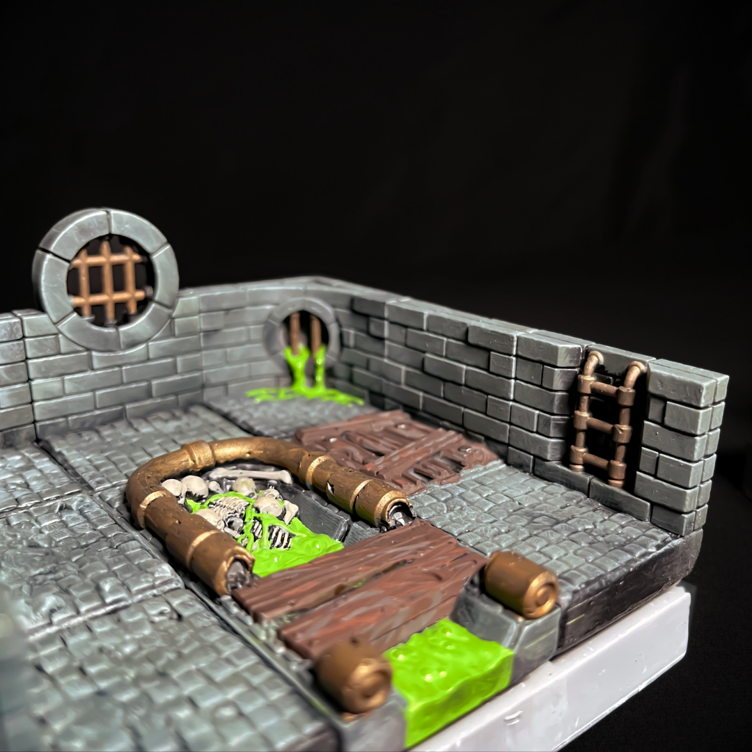 DnD Terrain | Modular Sewers Dungeon Set