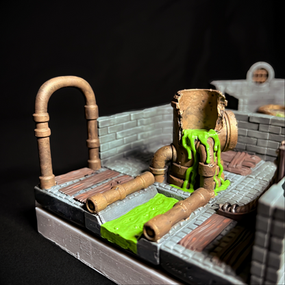 DnD Terrain | Modular Sewers Dungeon Set