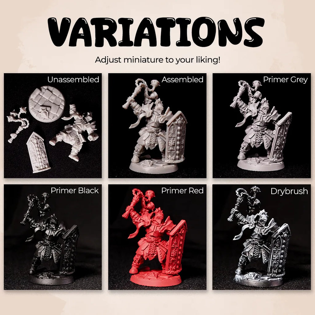 Half Elf 5e | DnD Half Elf Samurai Warrior Miniature