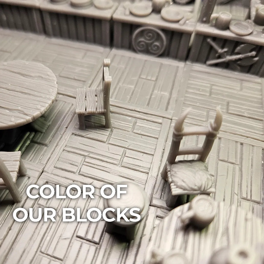 DnD Terrain Tiles | Modular Stone Ruins Dungeon #5