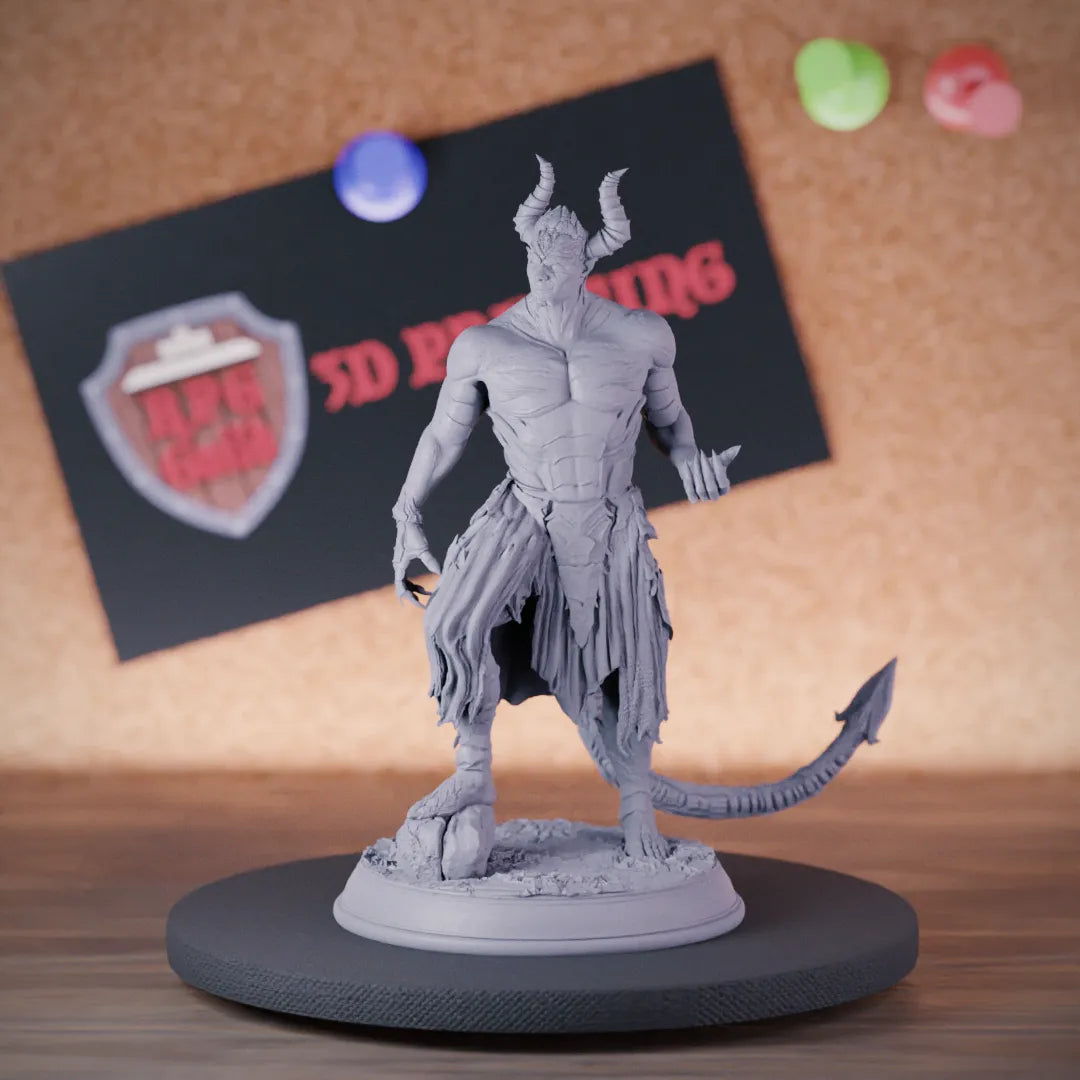 Tiefling 5e | DnD Tiefling Warlock Sorcerer Miniature