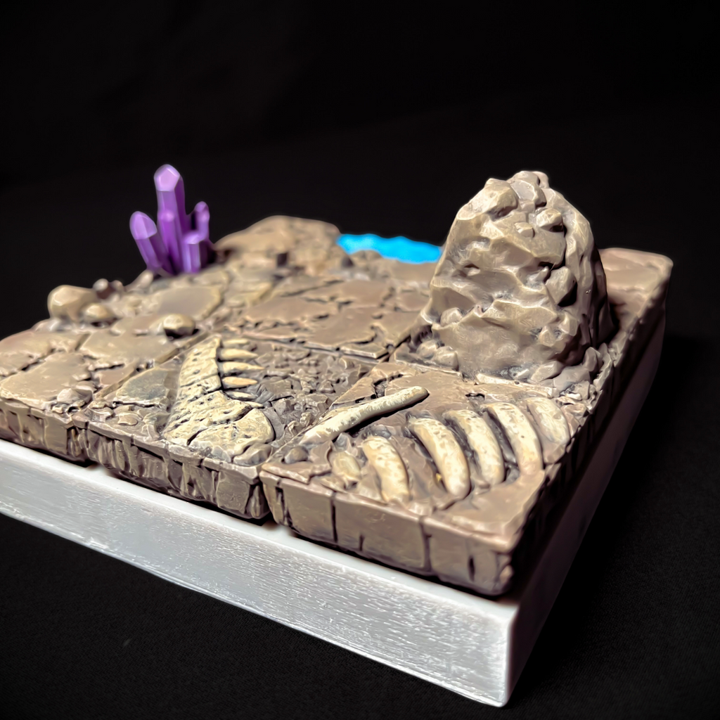 DnD Terrain | Modular Cave Dungeon Set