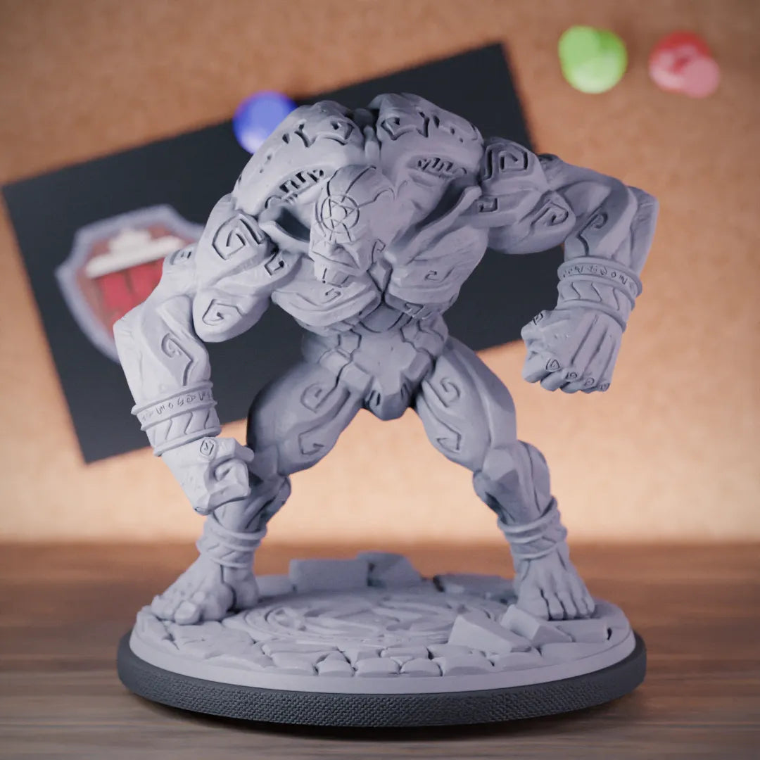 Construct 5e | DnD Giant Clay Golem Miniature | RPG Guild