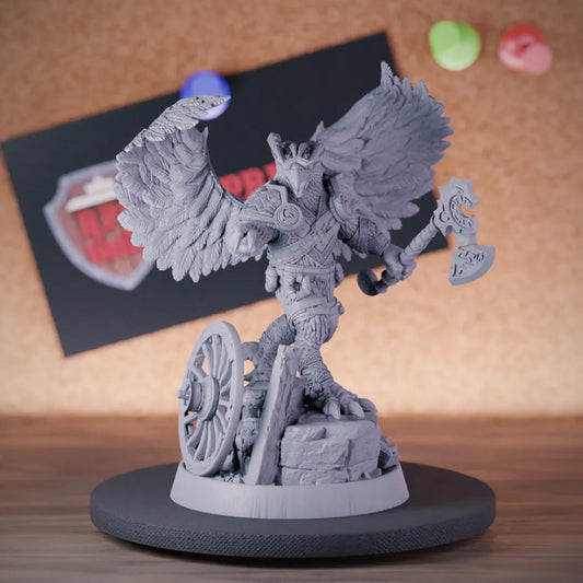 Aarakocra 5e | DnD Aarakocra Fighter Miniature