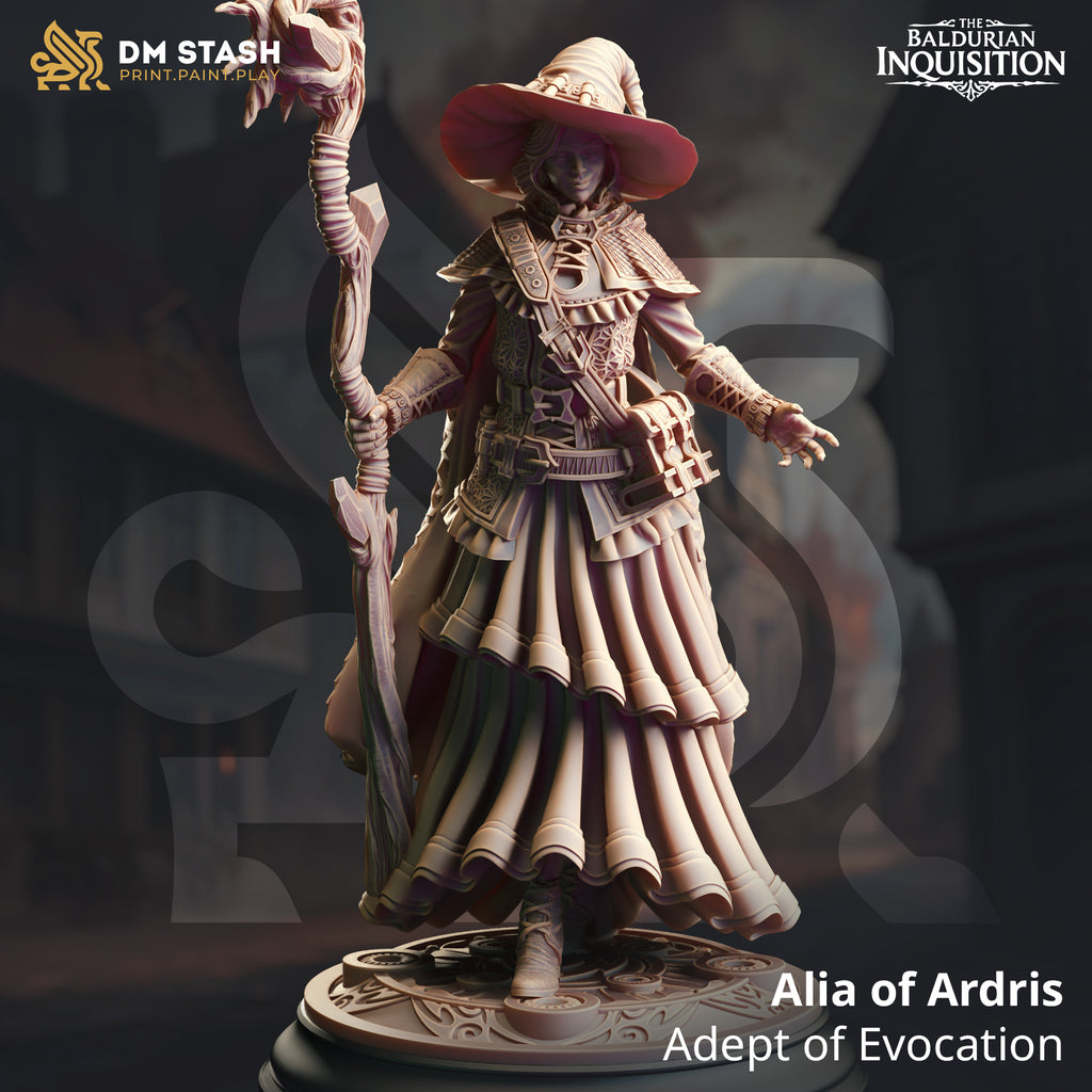 Baldurian Inquisition Bundle | DnD Miniature Set | 32-75mm