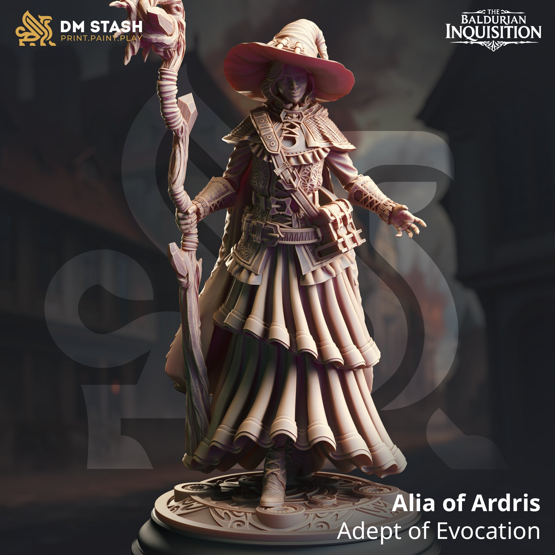 Baldurian Inquisition Bundle | DnD Miniature Set | 32-75mm