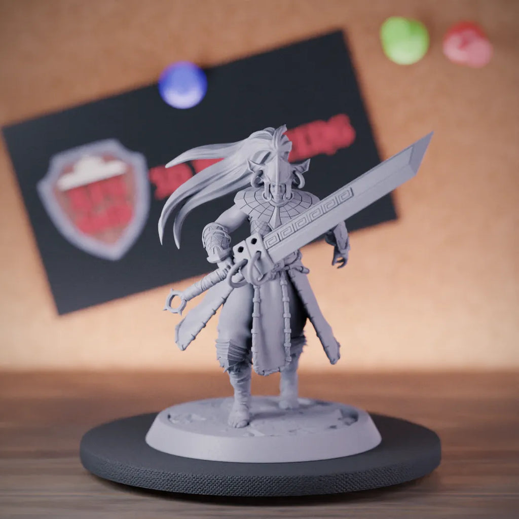 Fighter 5e | DnD Female Human Amazon Miniature