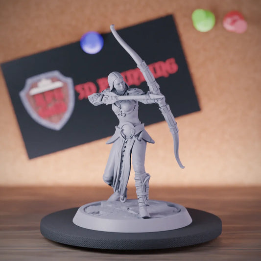 Ranger 5e | DnD Female Ranger Archer Miniature | RPG Guild