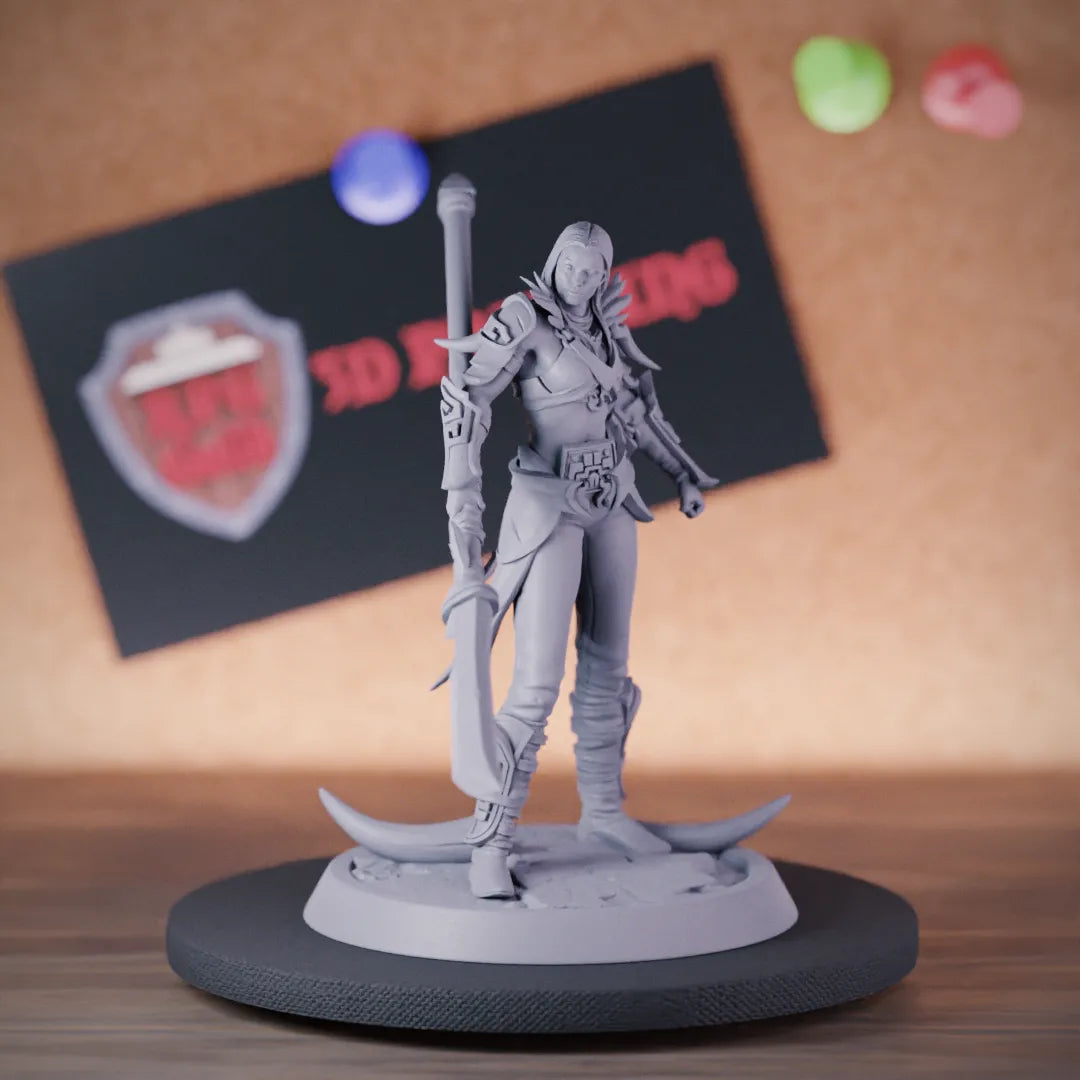 Fighter 5e | DnD Fighter Tribe Spearman Miniature