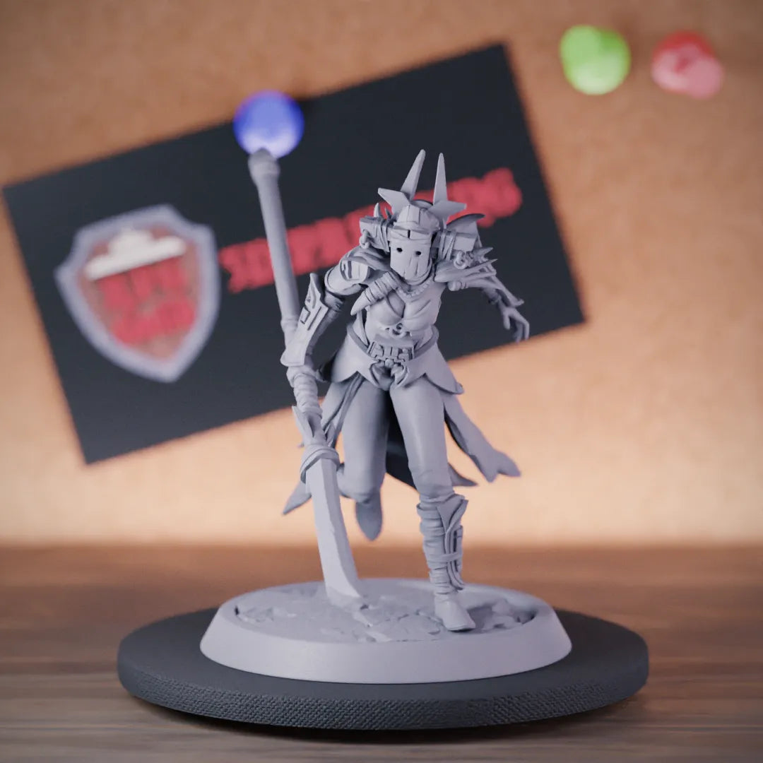 Warrior 5e | DnD Tribe Spearwoman Fighter Miniature