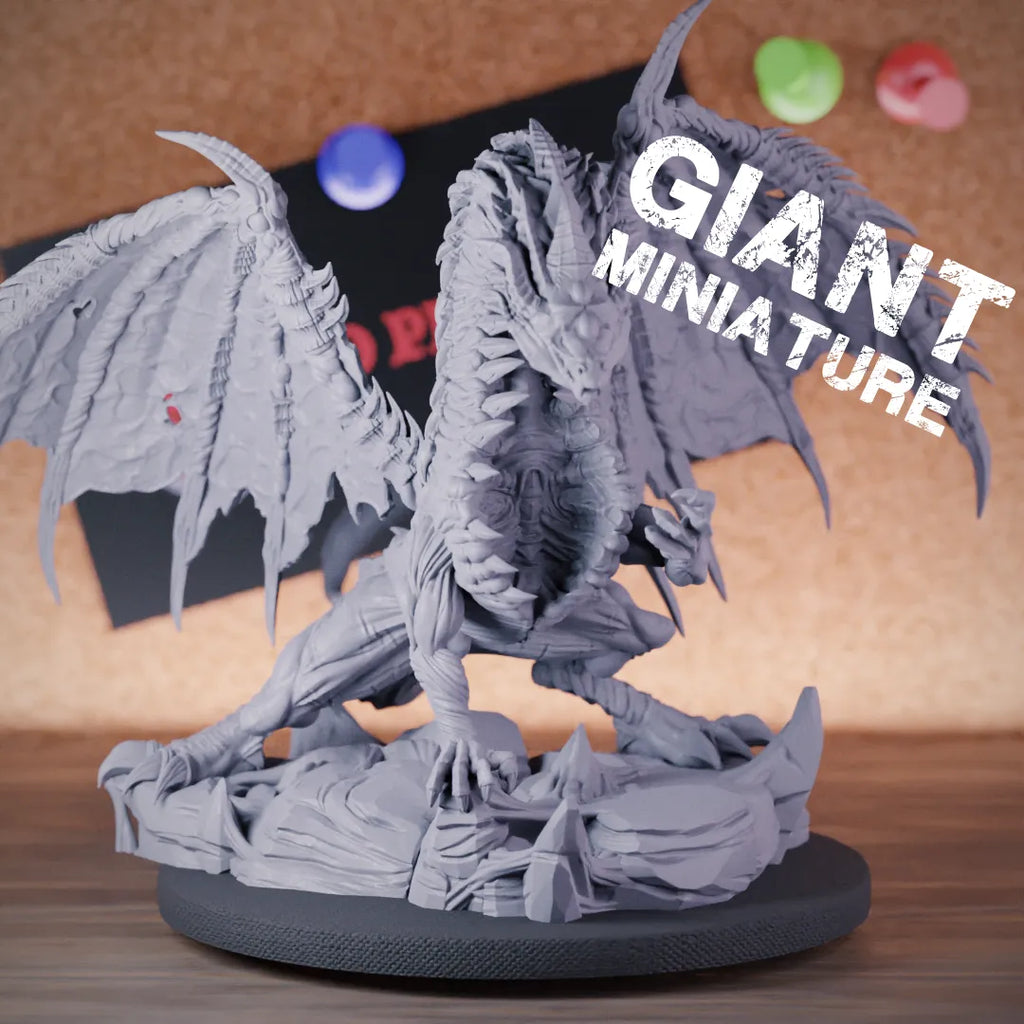 Dragon 5e | DnD Ancient Purple Dragon Giant Miniature