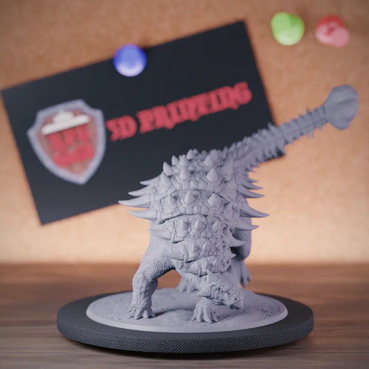 Dinosaur 5e | DnD Dinosaur Ankylosaurus Miniature