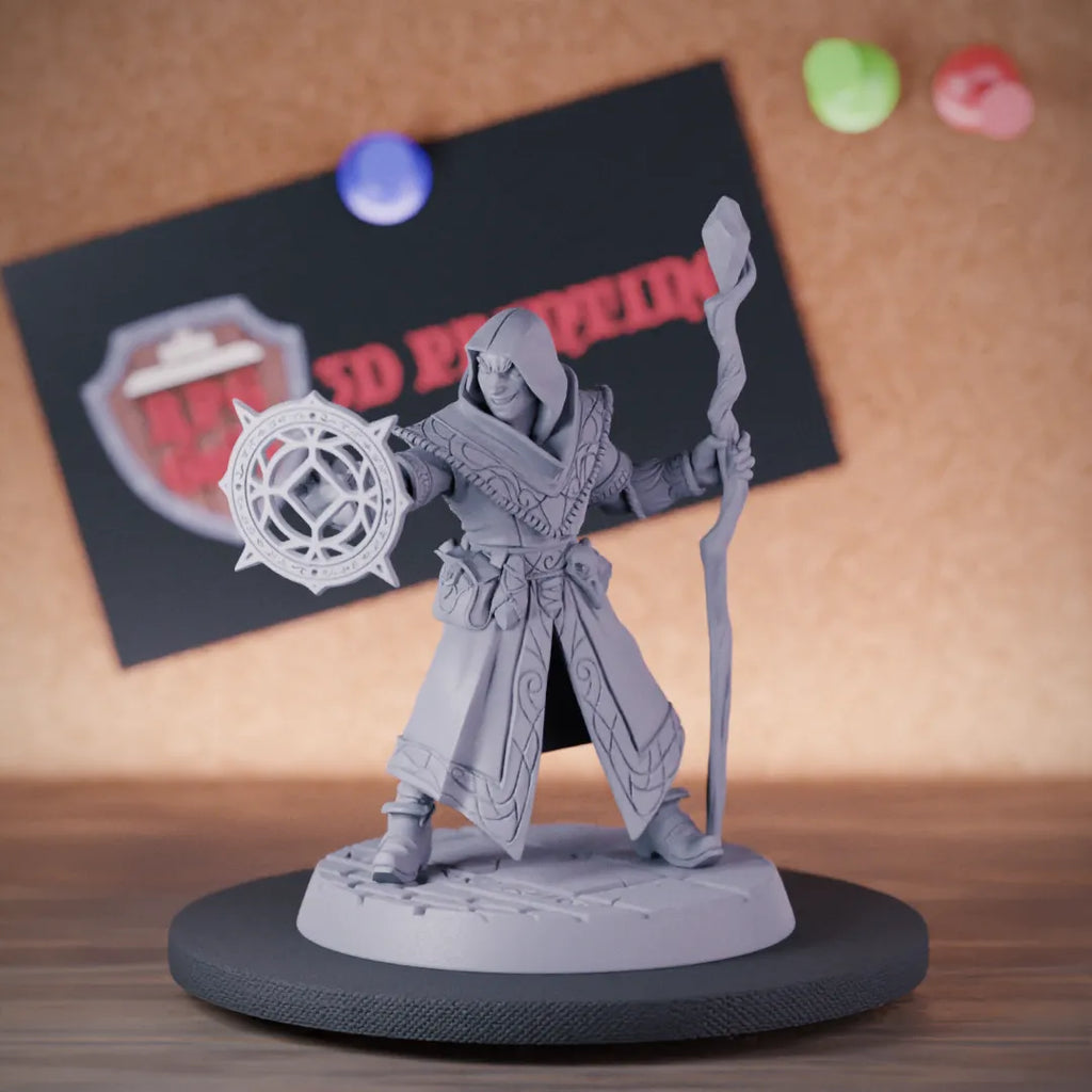 Sorcerer 5e | DnD Sorcerer Novice Mage Miniature | RPG Guild