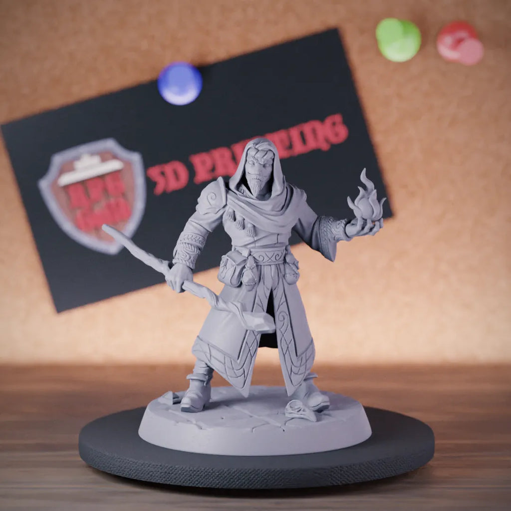 Mage 5e | DnD Mage Arcanist Human Miniature