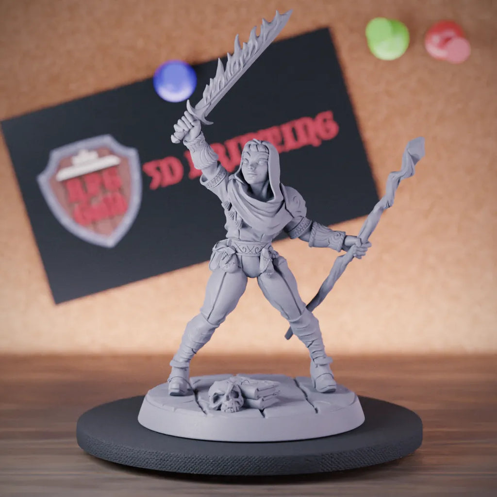 Bladesinger 5e | DnD Female Bladesinger Miniature