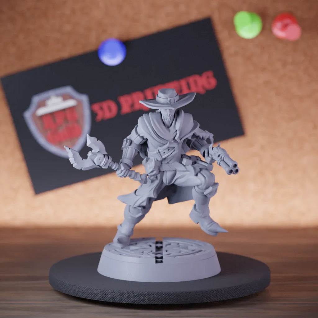 Rogue 5e | DnD Rogue Cowboy Bandit Gunslinger Miniature