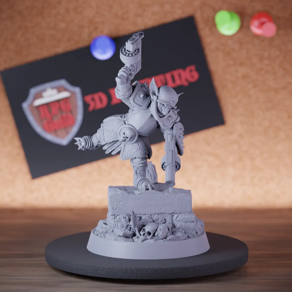 Goblin 5e | DnD Goblin Gunslinger Soldier Miniature