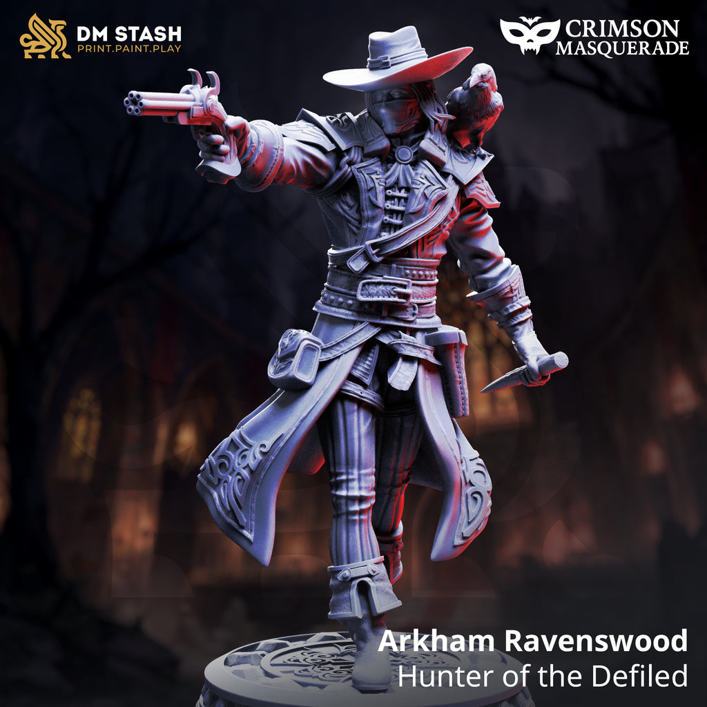 Crimson Masquerade Bundle | DnD Miniature Set | 32-75mm