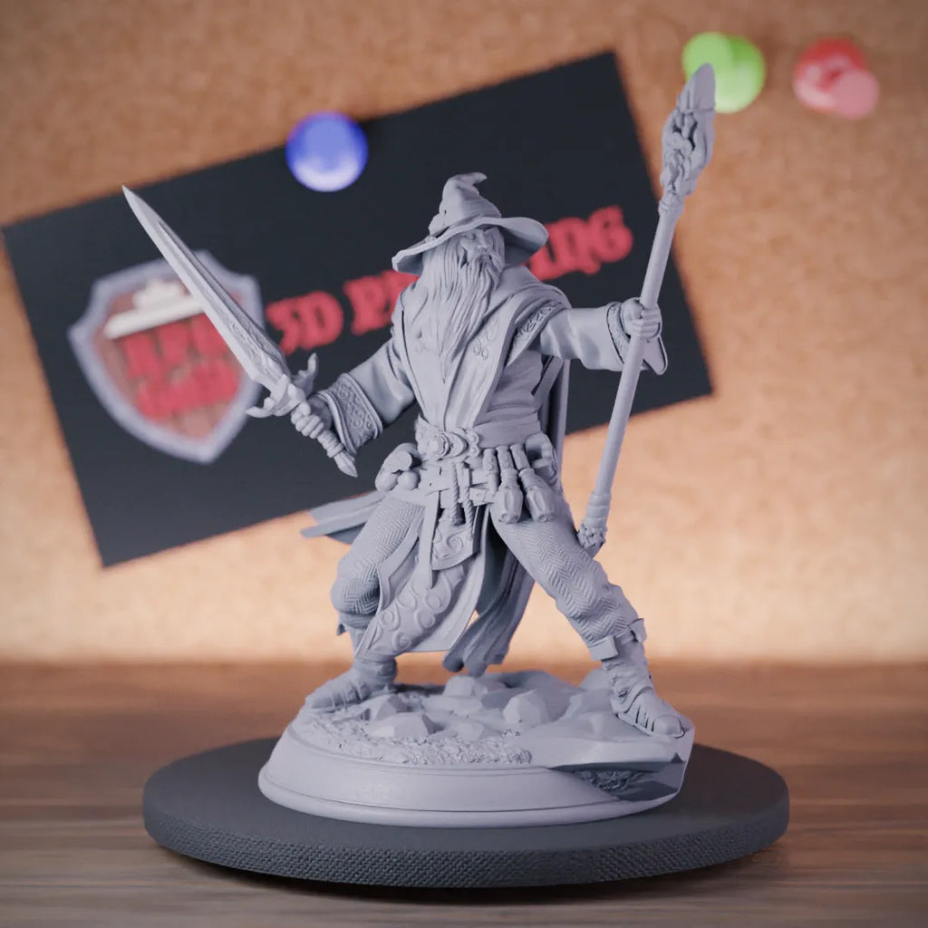 Wizard 5e | DnD Wizard Human Hero Miniature