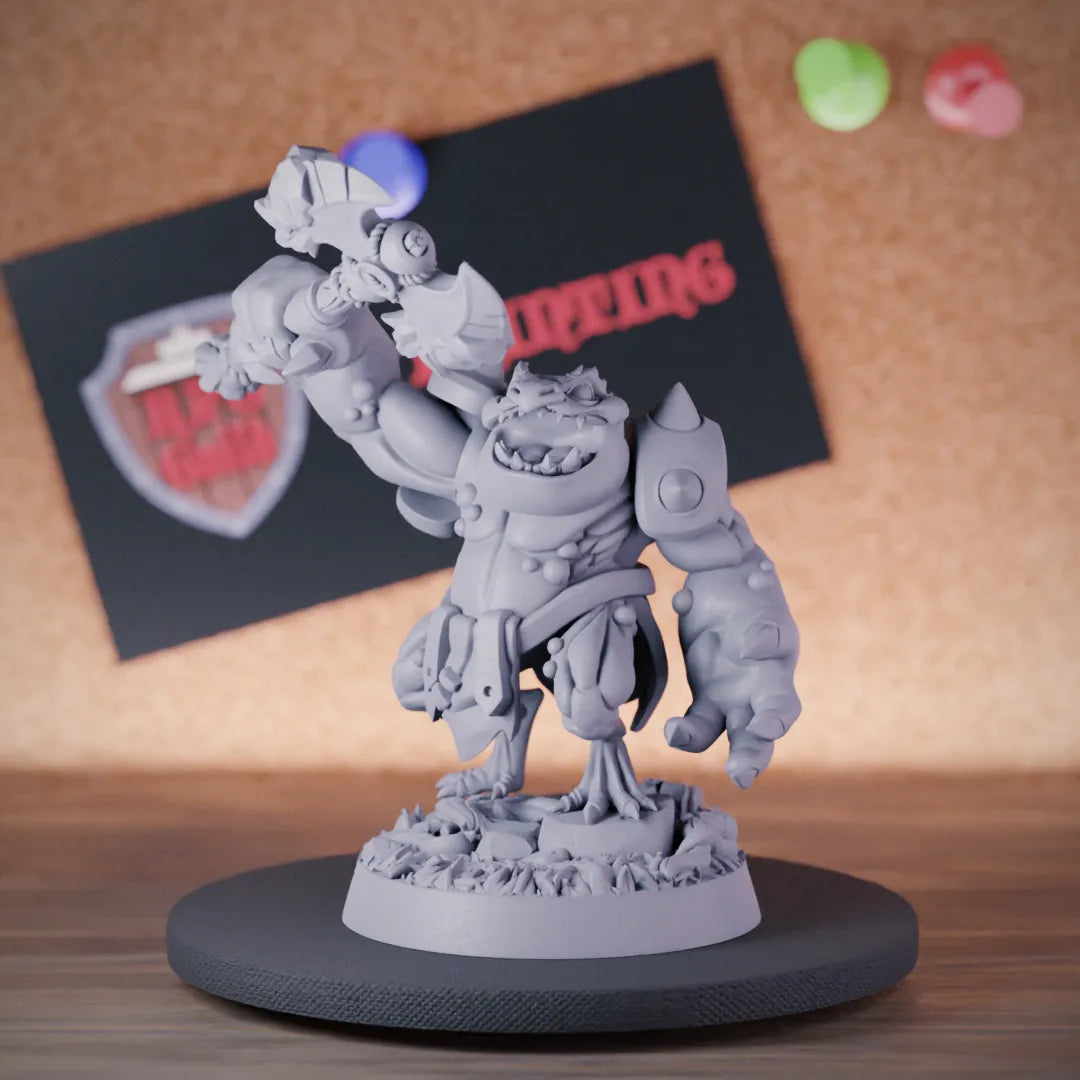 Grung 5e | DnD Grung Barbarian Monster Miniature 