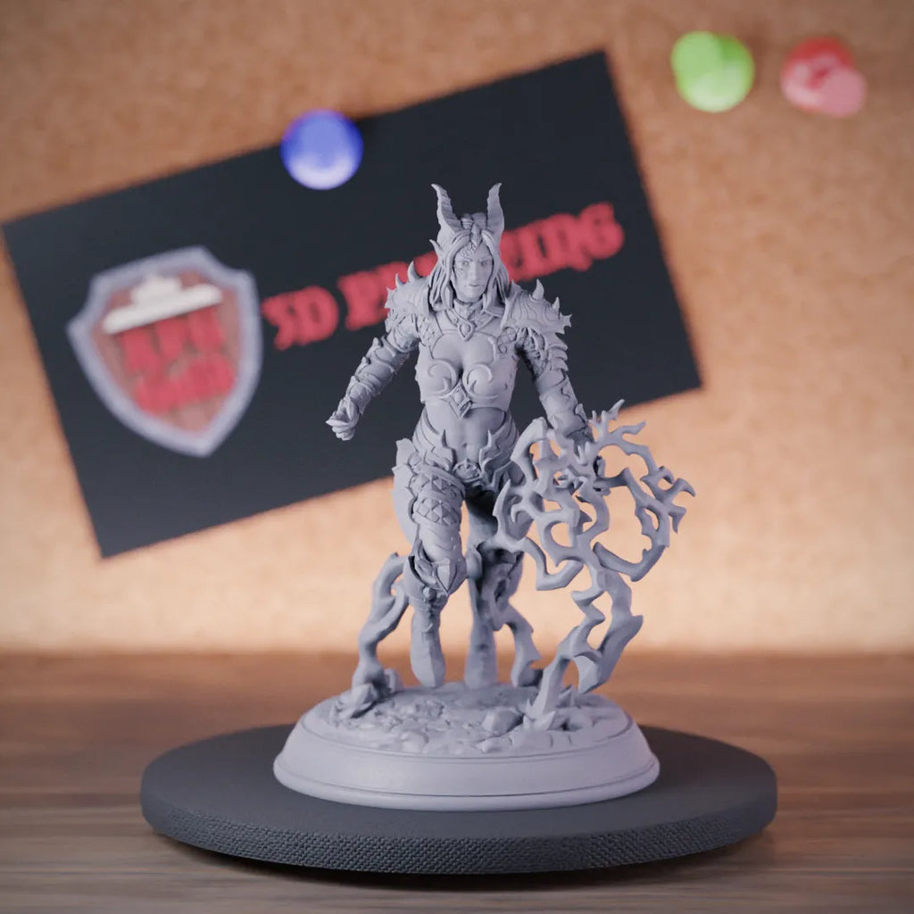 Tiefling 5e | DnD Tiefling Wizard Mage Miniature