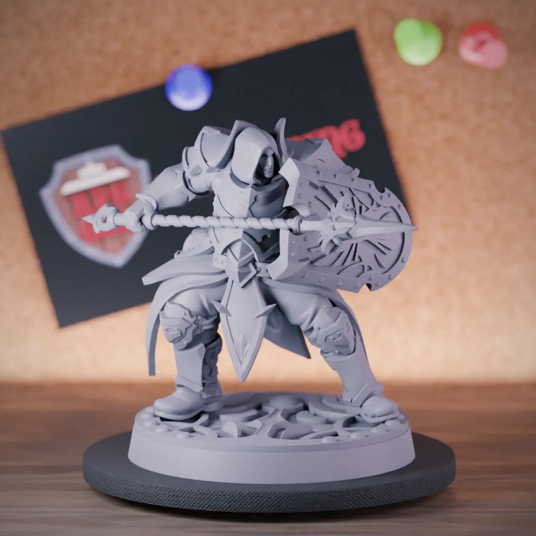 Paladin 5e | DnD Human Standard Bearer Miniature
