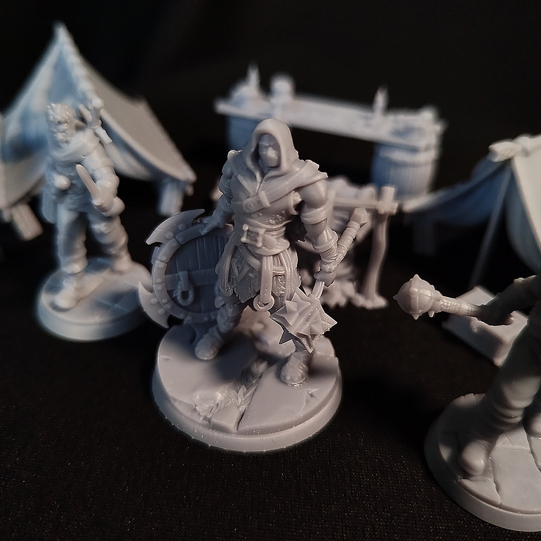 Bandit Camp Encounter | DnD Miniatures Set