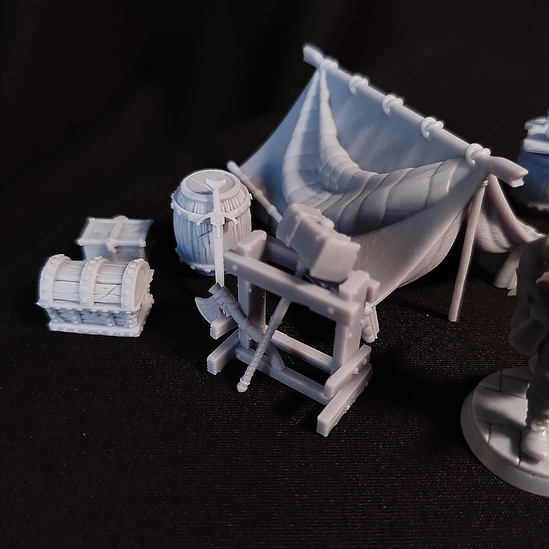 Bandit Camp Encounter | DnD Miniatures Set