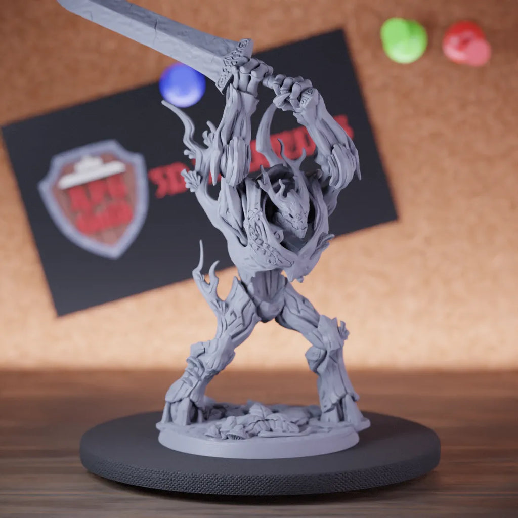 Treant 5e | DnD Treant Branch Warrior Sword Miniature