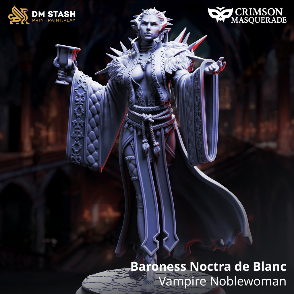 Crimson Masquerade Bundle | DnD Miniature Set | 32-75mm