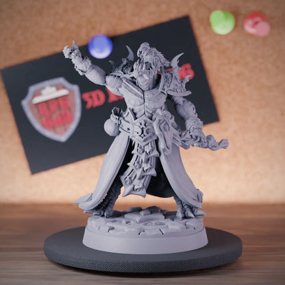 Dragonborn 5e | DnD Dragonborn Warlock Miniature 