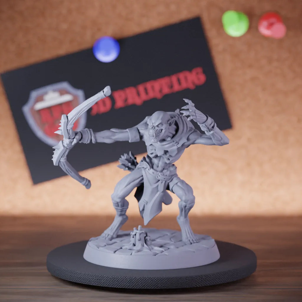 Ghoul 5e | DnD Undead Ghoul Horror Archer Miniature