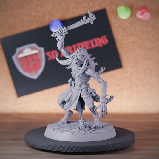 Ghoul 5e | DnD Ghoul Undead Warrior Miniature