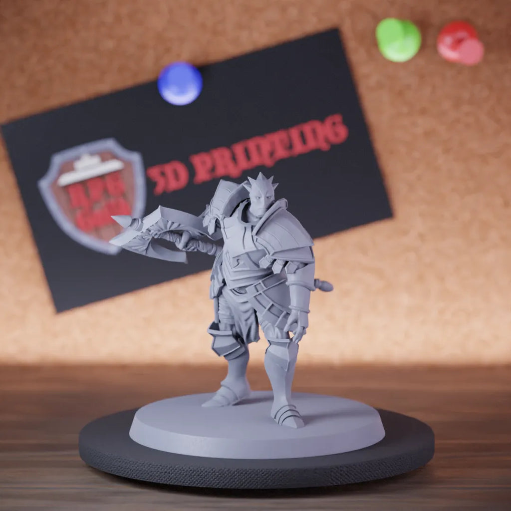 Paladin 5e | DnD Celestial Paladin Fighter Greataxe Miniature