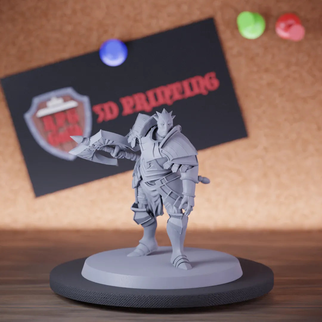 Paladin 5e | DnD Celestial Paladin Fighter Greataxe Miniature