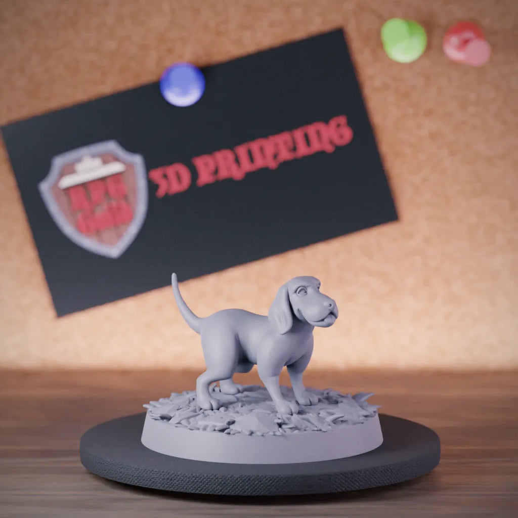 Companion 5e | DnD Dog Companion Beagle Standing Miniature