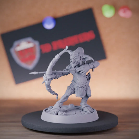 Goblin 5e | DnD Goblin Archer Hunter Miniature