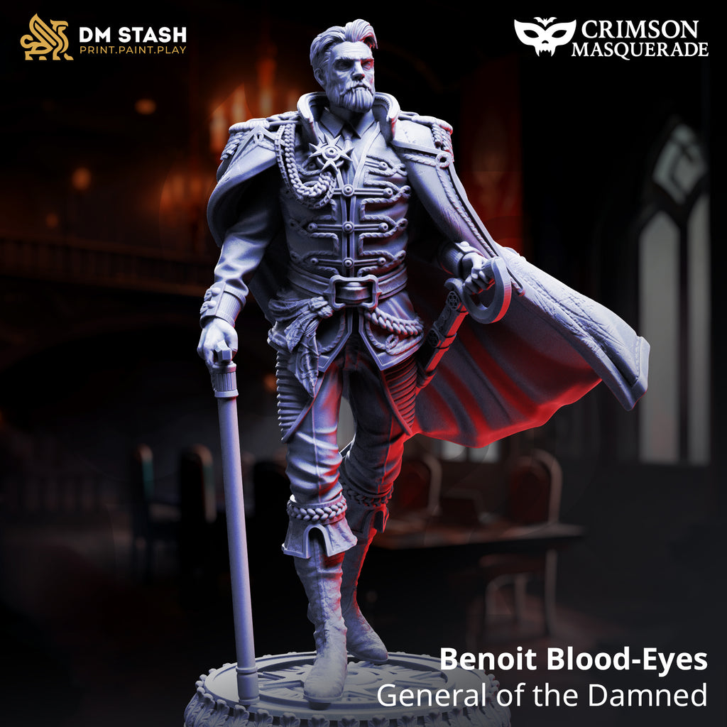 Crimson Masquerade Bundle | DnD Miniature Set | 32-75mm