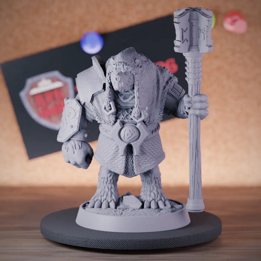 Werebear 5e | DnD Bear Guard Warrior Miniature