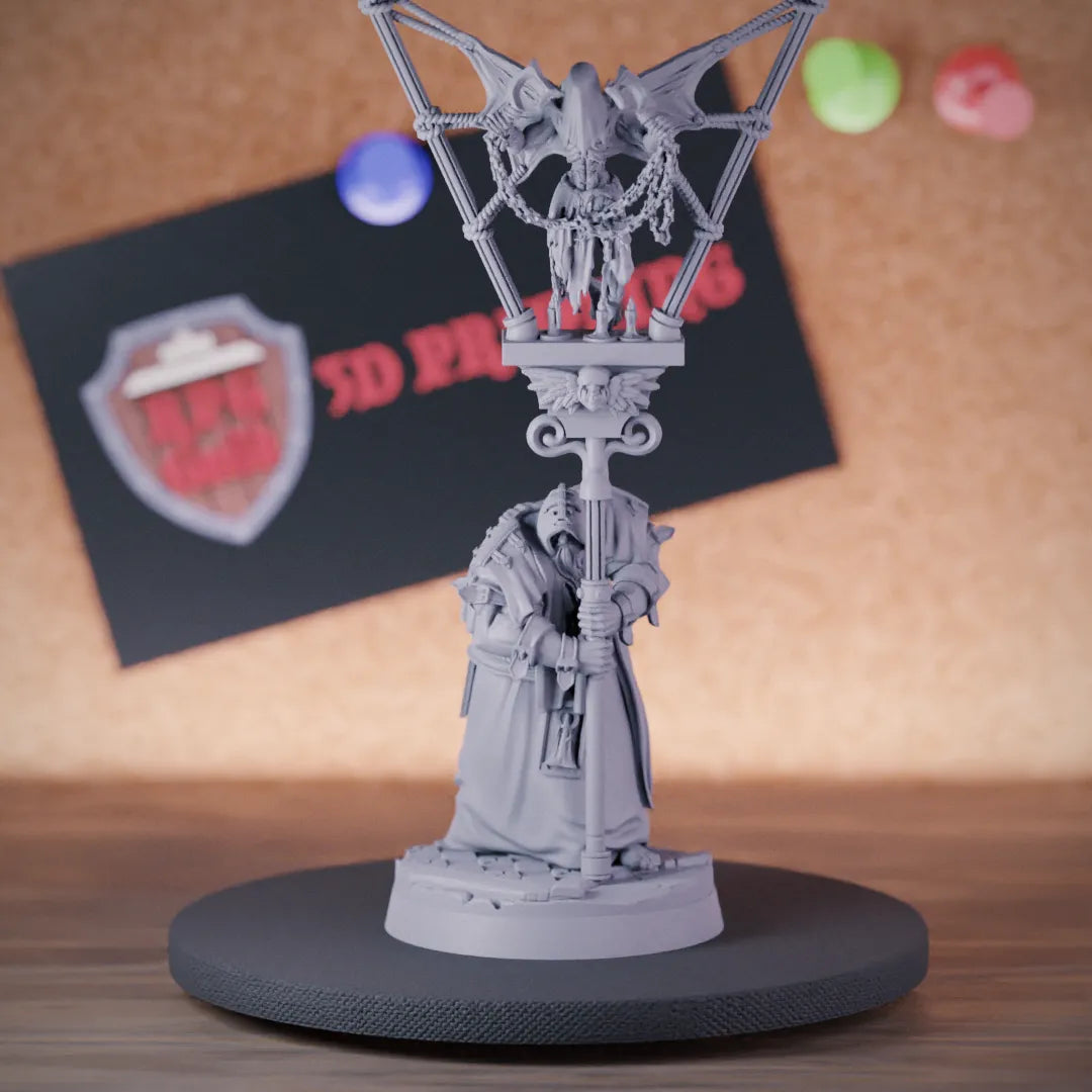 Cultist 5e | DnD Damned Priest Miniature