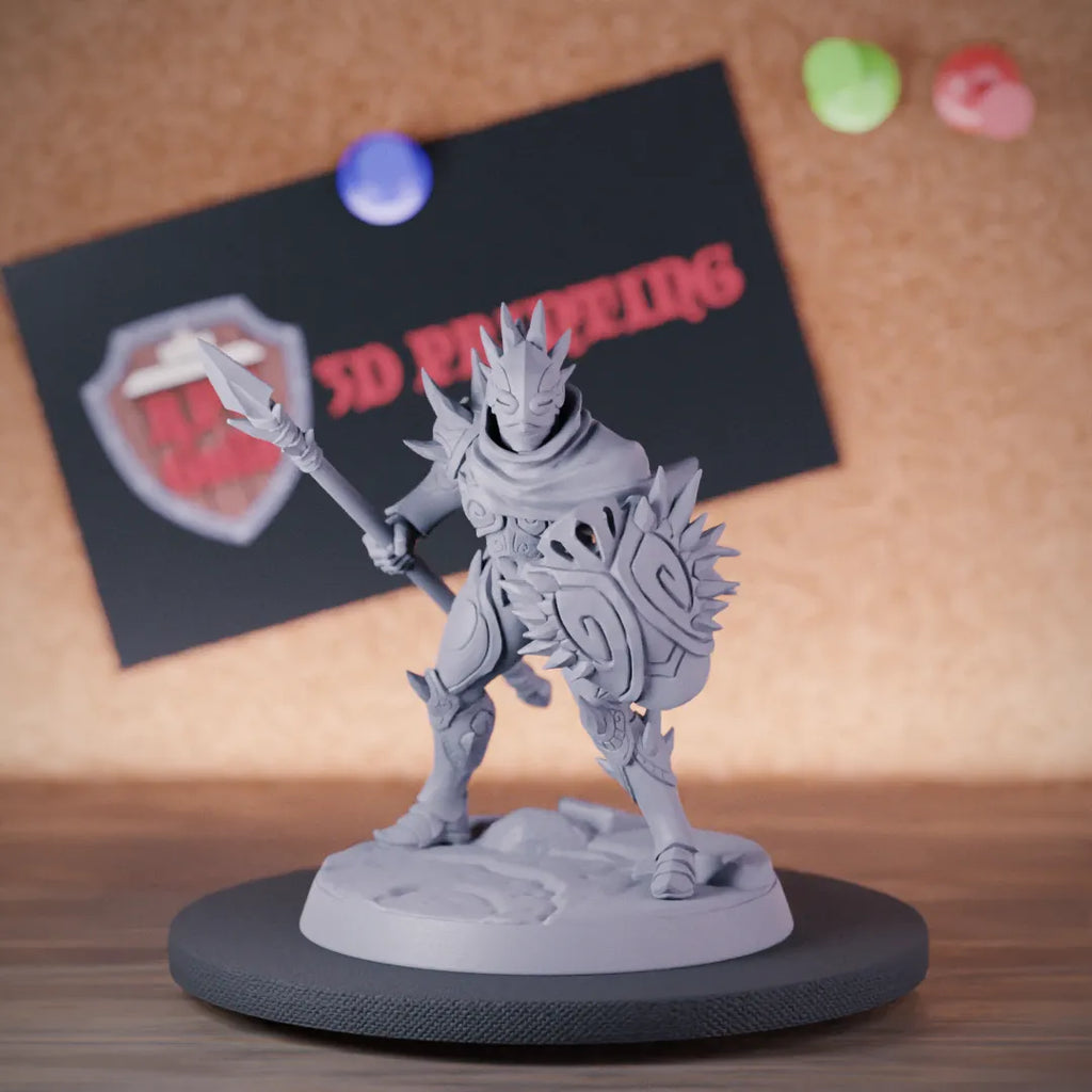 Drow 5e | DnD Female Guardian Miniature